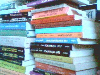Big stack o' books: © Copyright J.B. Hare 1999, All Rights Reserved