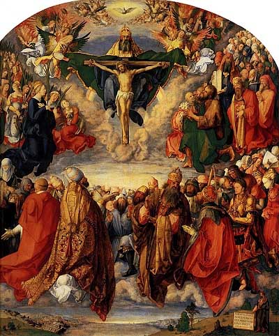 Adoration of the Trinity, Alberecht Duerer [1511] (Public Domain Image)
