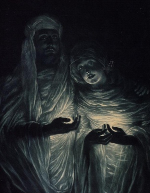 The Apparition, by James Jacques Joseph Tissot [19th cent.] (Public Domain Image)
