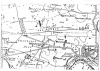 FIG. 44.—Reprint of Ordnance Map showing that the Cursus at Stonehenge is: nearly parallel to the Merrivale Avenue. The azimuth is 82° and not 84° as. shown m the figure.